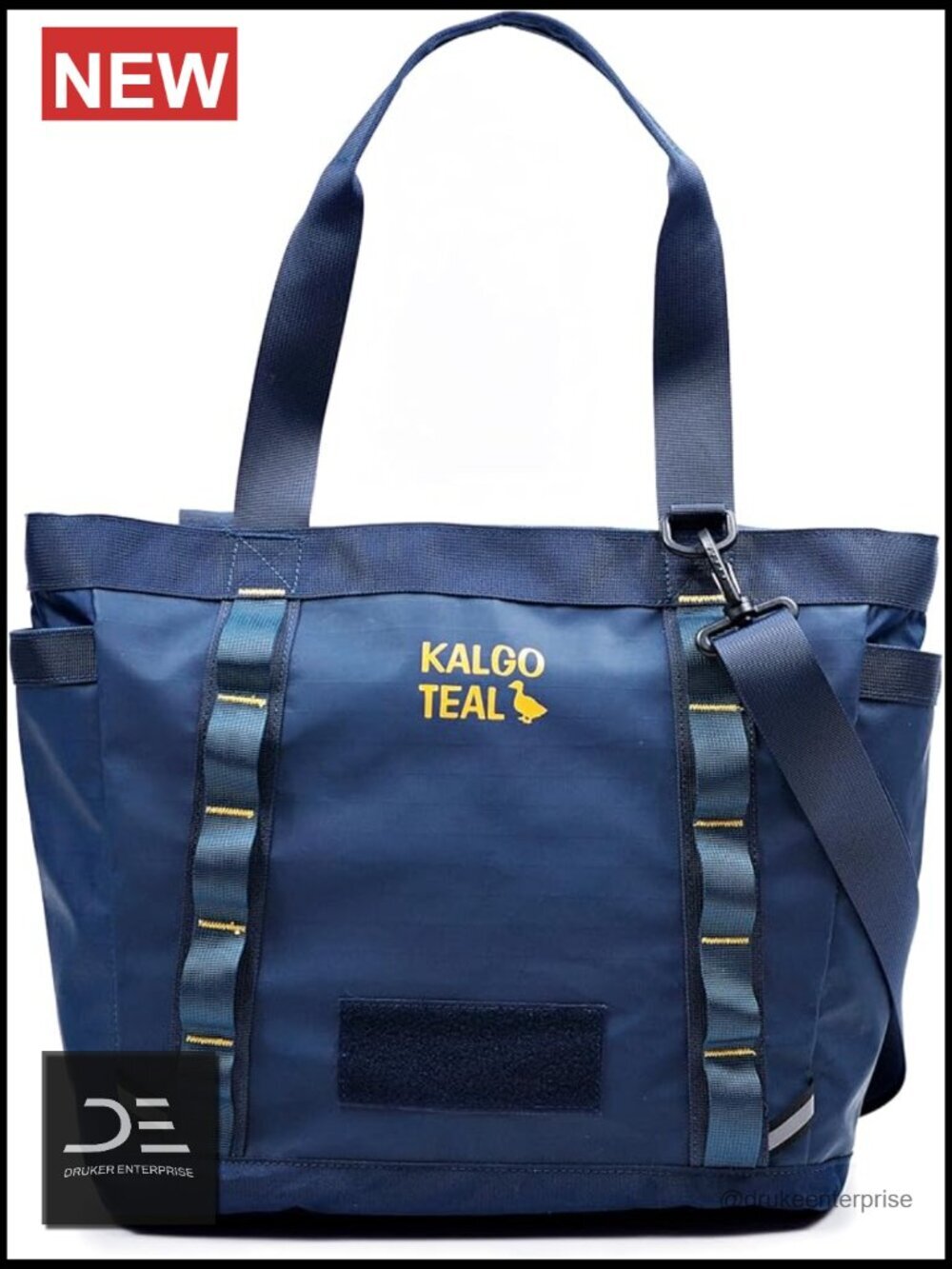 Utility Tote 15L Over Shoulder Crossbody Water Repellent Full Zip Laptop Sleeve